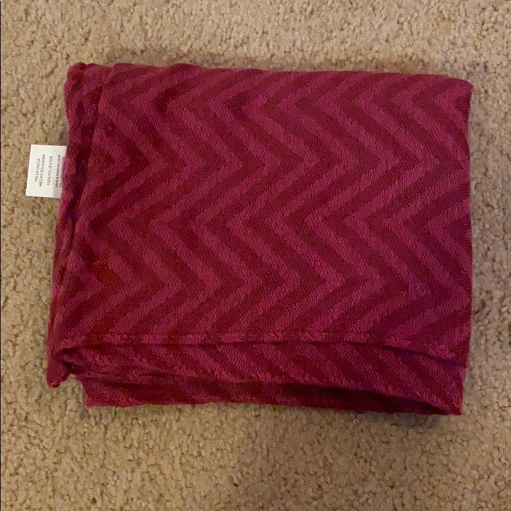 Pink scarf